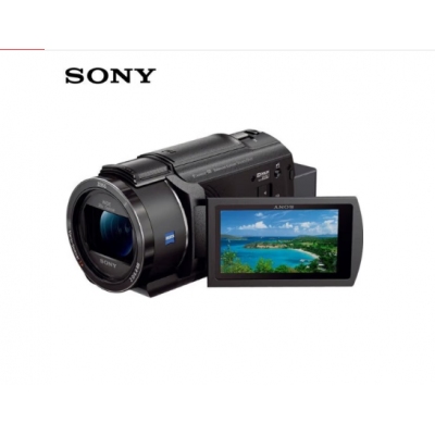 索尼（SONY）FDR-AX45A 家用/直播4K高清數碼攝像機 /DV/攝影機/錄像機（含128G卡+三腳架+包+UV鏡+備用電池+充電器）